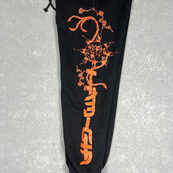 I AM GIA Astrea Graphic Joggers 100% Cotton Women’s Size Medium Black - Picture 6 of 10